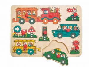 Puzzle na doske “Doprava” Puzzle na doske
