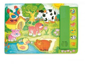 Muzikálny puzzle zelené Muzikálny puzzle zelené