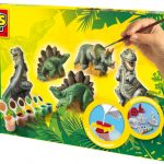 Sadrový trojkomplet - dinosaury