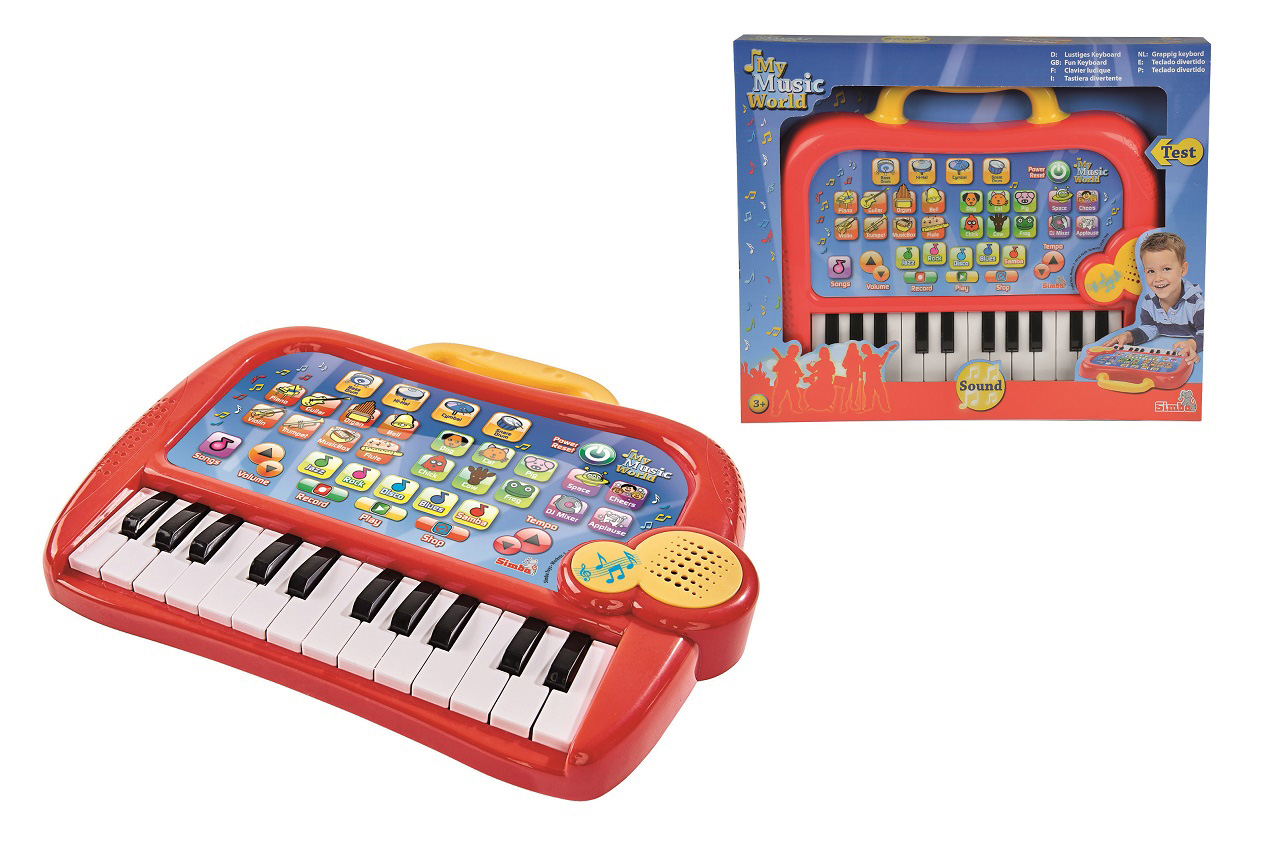 Piano Funny elektronické - Simba | ViveTOYS.sk