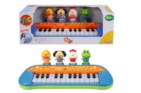 piano detske elektronicke Simba so zvieratkami