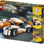 LEGO CREATOR Oranžové pretekárske auto
