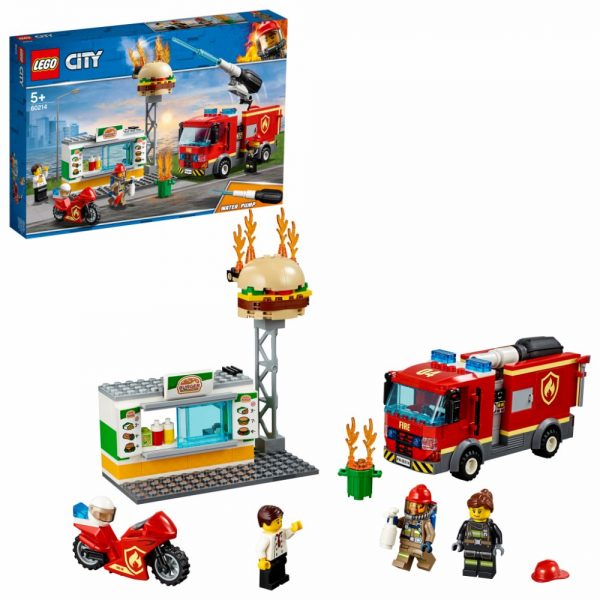 LEGO CITY Zásah hasičov v Burgrárni