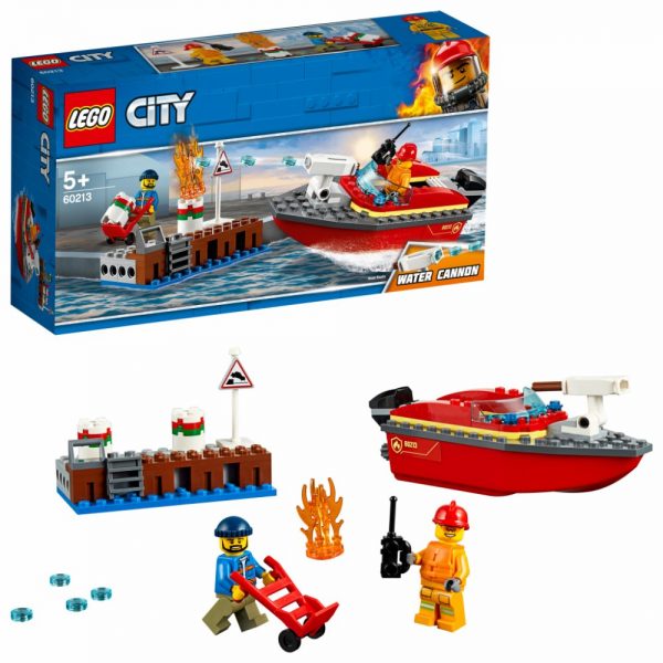 LEGO Požiar v prístave