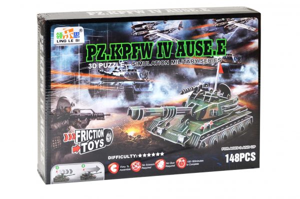Puzzle 3D Tank PZ.KPFW IV.