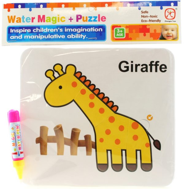 Vodné maľovanie - žirafa
