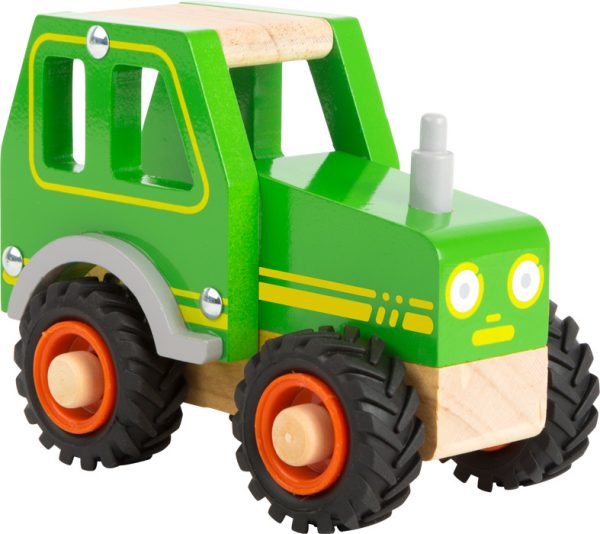 Drevené auto - traktor