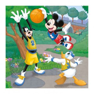 Puzzle Mickey a Minnie športovci 3x55D Dino