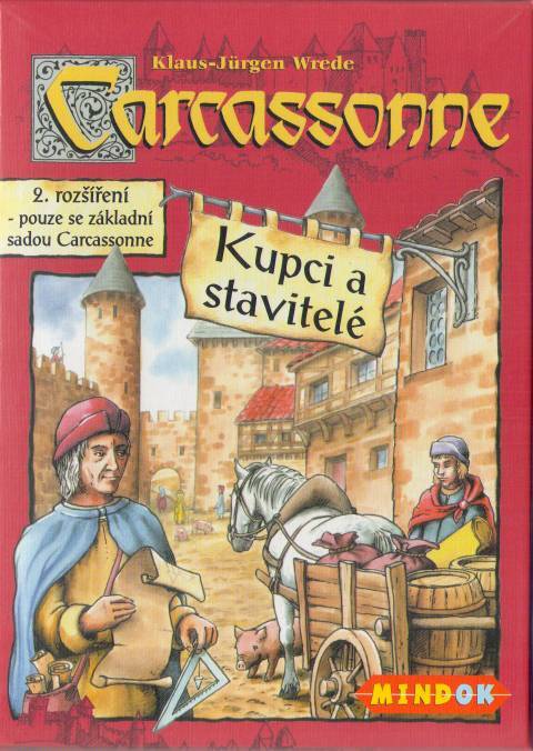 Carcassonne - Kupci a stavitelé (2.rozš.)
