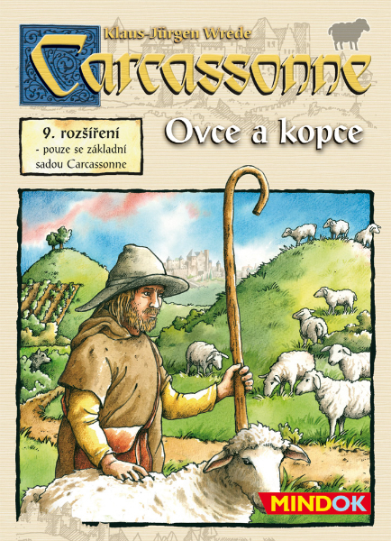 Carcassonne - Ovce a kopce (9.rozš.)