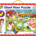 GALT Veľké podlahové puzzle - Na farme