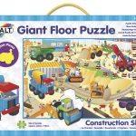 GALT Veľké podlahové puzzle Na stavenisku