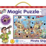 Magické puzzle - pirátska loď 2