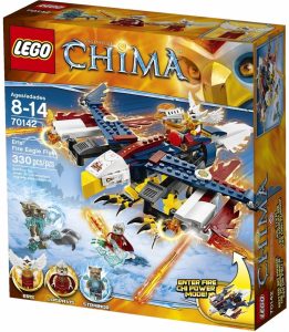 LEGO CHIMA Erisino ohnivé orlie lietadlo