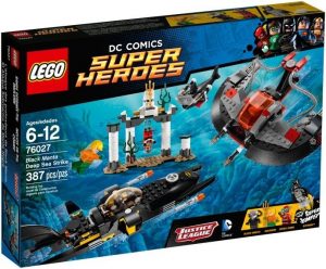 LEGO Super Heroes Hlbinný útok čiernej manty