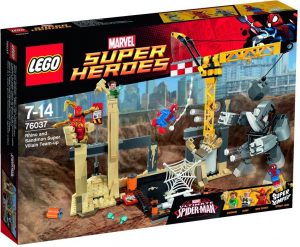 LEGO Super Heroes Superzlosynovia Rhino a Sandman