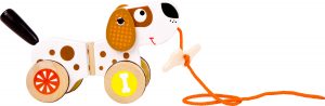 Ťahací drevený pes Small Foot Ťahací drevený pes Small Foot Legler LE10043