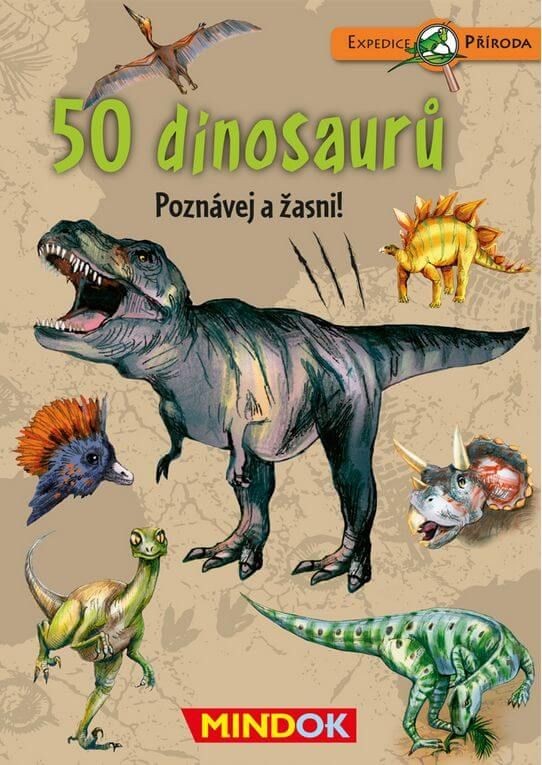 Expedícia príroda: 50 dinosaurov Mindok