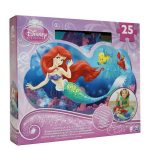 Penové puzzle 25 ks Disney Princess