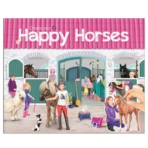 Kreatívny zošit Happy Horses Horses Dreams