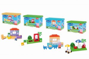 Peppa Pig Stavebnica Základný set 4 druhy PlayBig Bloxx
