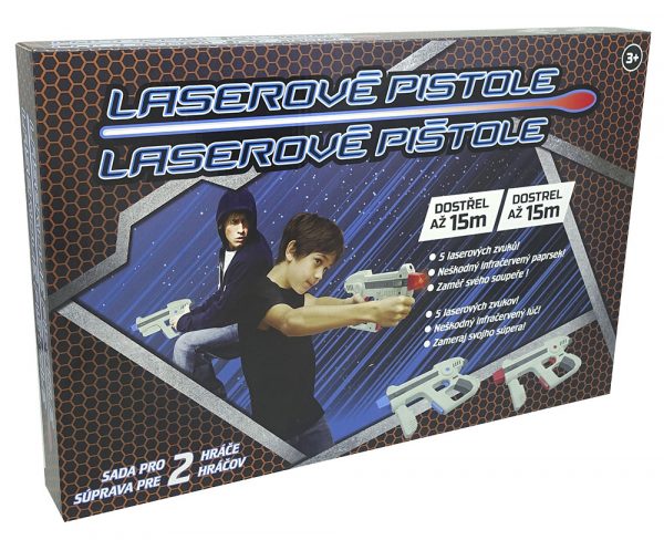 Laserové pištole 2 ks Mac Toys