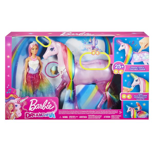 Kúzelný jednorožec a bábika Barbie 25FXT26