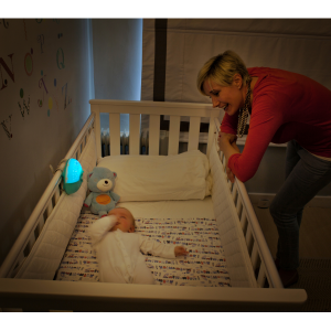 Nočná lampička s projekciou modrá INFANTINO INF 00462-00INF