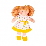 Látková bábika Zoe 28cm Bigjigs Toys