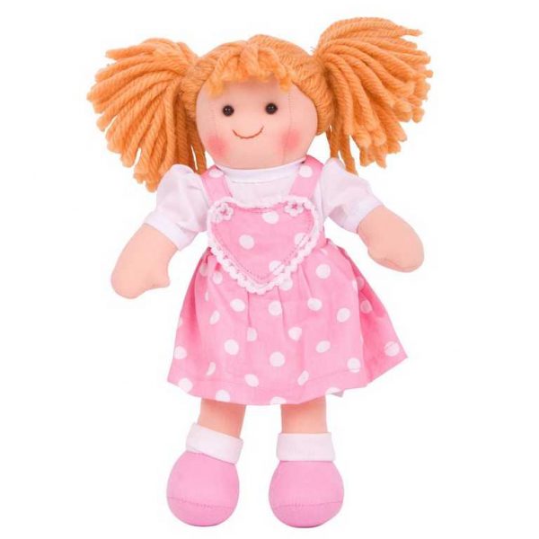 Látková bábika Ruby 28 cm Bigjigs Toys