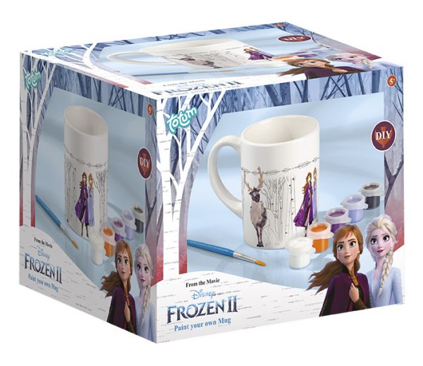 Kreatívna sada Frozen II Maľovanie hrnčeka Totum t680760