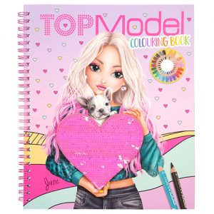 Maľovanka Colouring book Top Model Omalovanka Top Model Colouring book 3327089