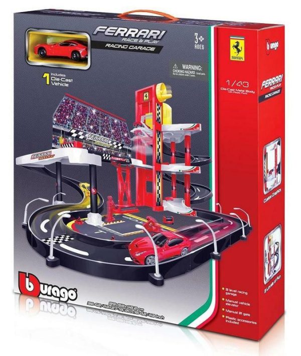 Garáž 1:43 Ferrari Race& Play Bburago