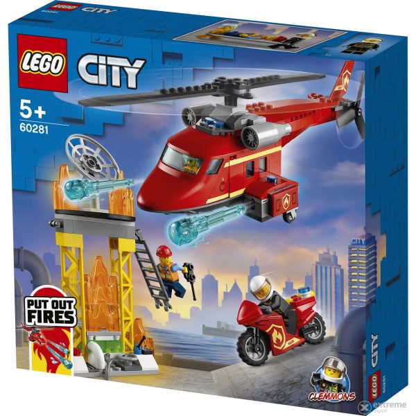 LEGO City Hasičský záchranný vrtuľník 60281