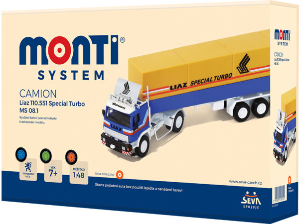 Stavebnica Monti System MS 08.1 Kamión SEVA
