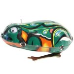 Skákajúca retro žaba na kľúčik kov Bass&Bass