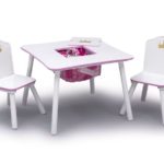 Drevený stôl s úložným priestorom a 2 stoličkami Princezná