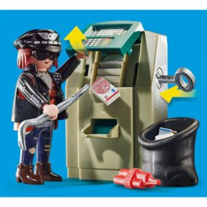 Policajná motorka Prenasledovanie zlodeja 70572 Playmobil