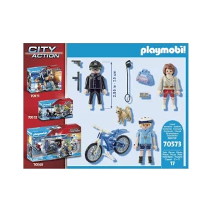 Policajný bicykel 70573 Prenasledovanie vreckového zlodeja Playmobil