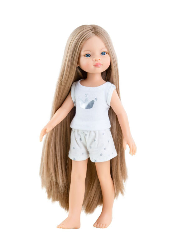 Bábika s dlhými vlasmi 32 cm Paola Reina