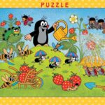 Krtko v jahodách 40D puzzle