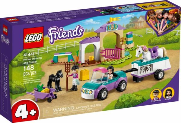 Auto s prívesom a výcvik koníka 41441 LEGO Friends