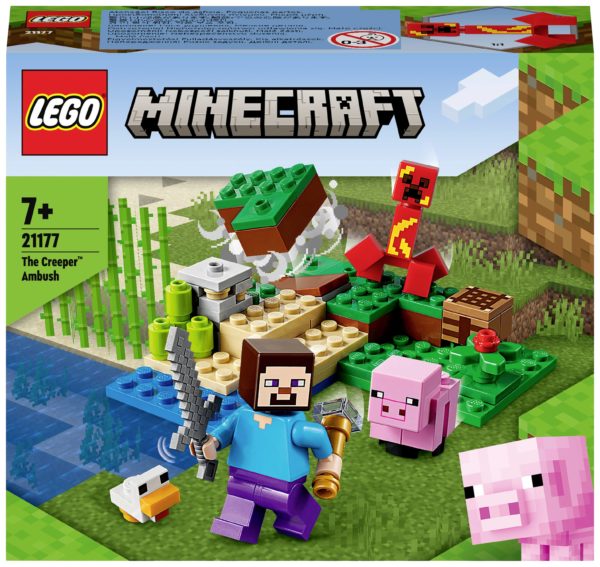 Útok Creepera 21177 LEGO Minecraft