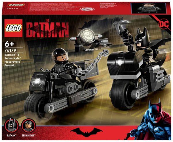 Naháňačka na motorke Batmana a Seliny Kyle 76179 LEGO Batman
