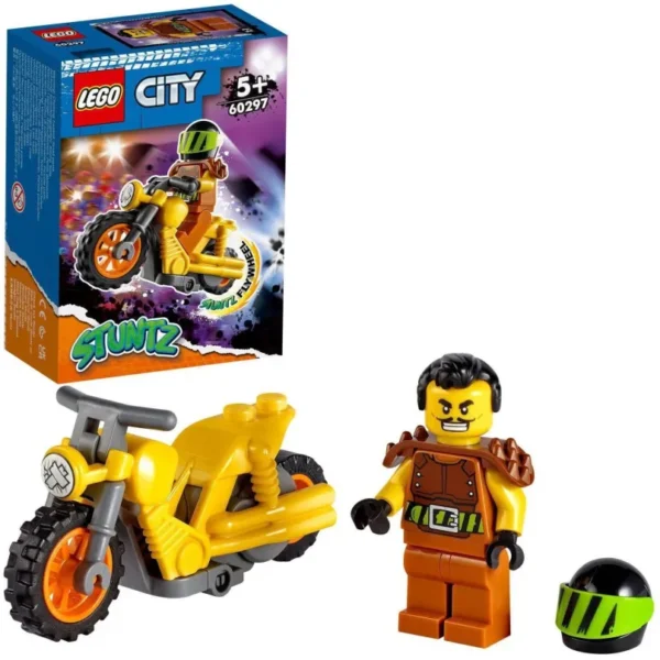 Demolačná kaskadérska motorka LEGO City 1