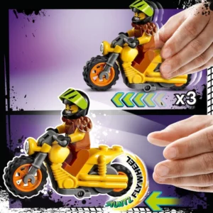 Demolačná kaskadérska motorka LEGO City 5