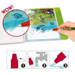 Omaľovánka Dino World Aqua Magic Book Top Model 3