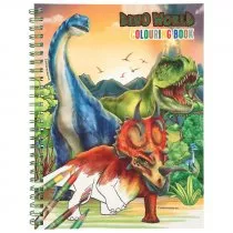 Omaľovánka, kreatívna sada Dino World 3