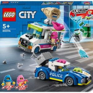 Policajná naháňačka so zmrzlinárskym autom LEGO CIty 6