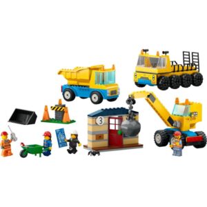 Stavebná dodávka a demolačný žeriav LEGO City 2